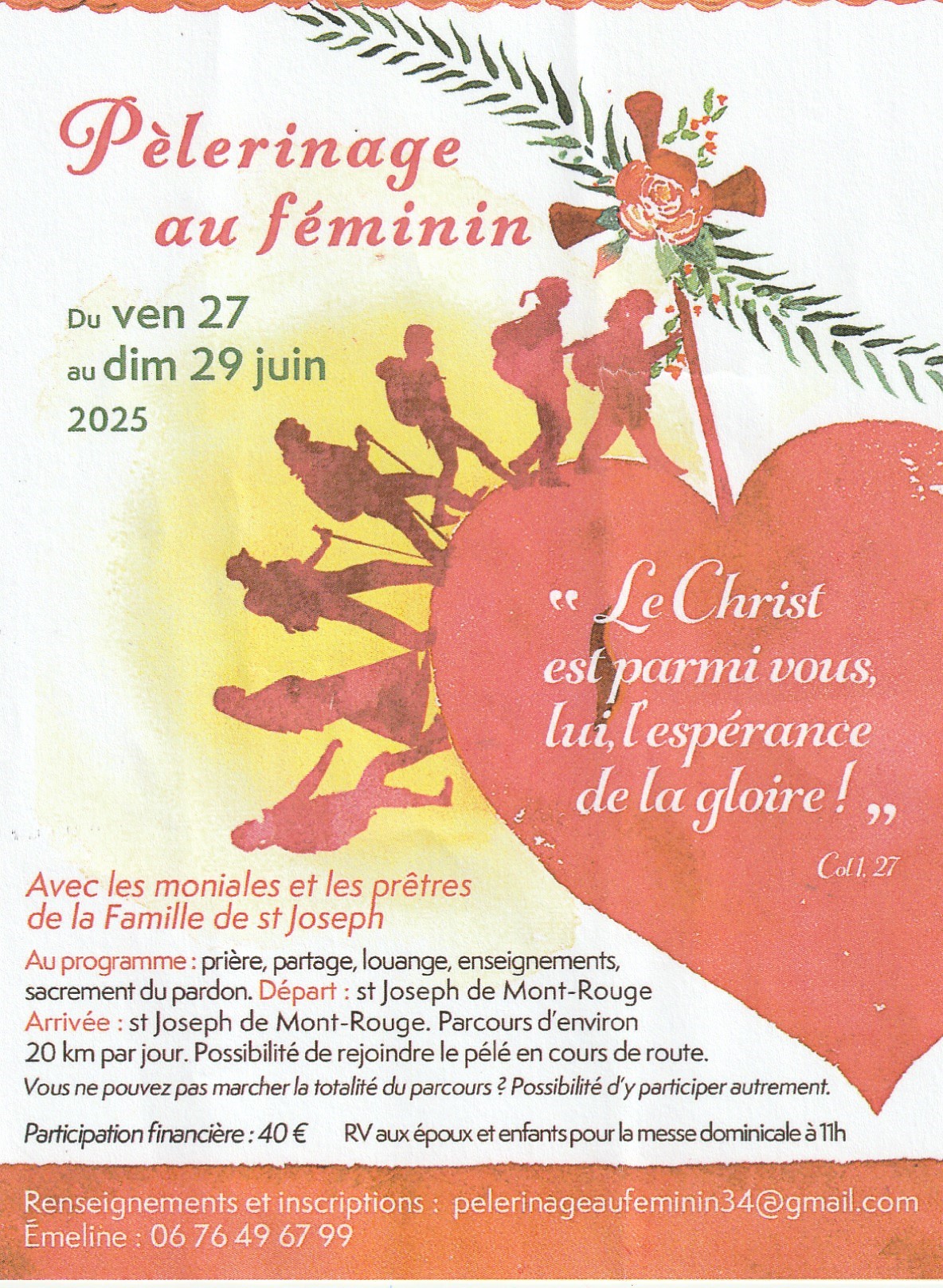 Pèlerinage au féminin
